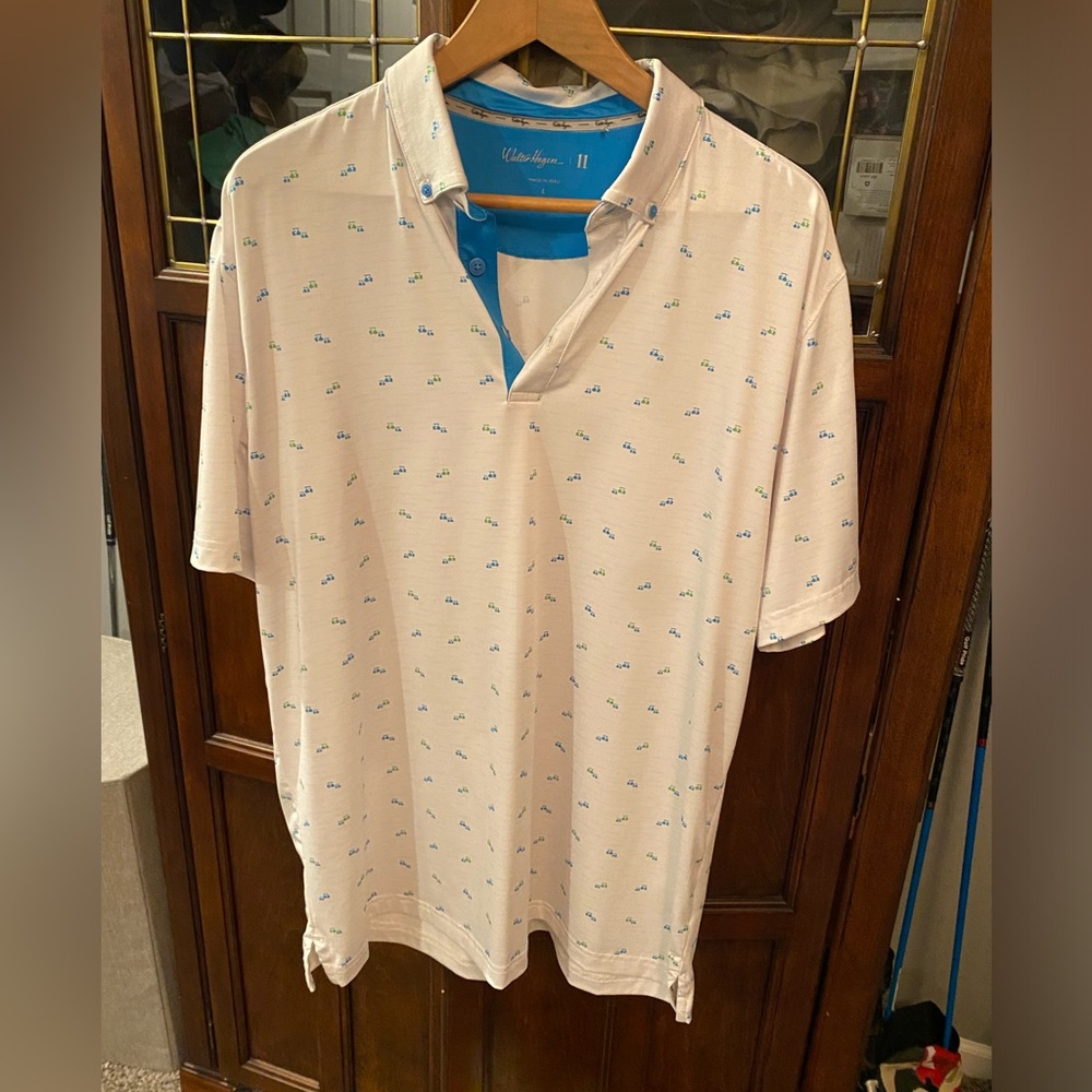 Walter Hagan Golf Polo “Golf Carts” design